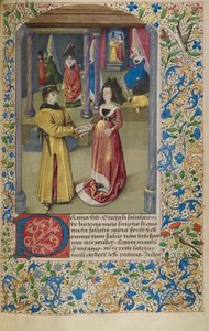 Euryalus Sends His First Letter to Lucretia by Unbekannt Unbekannt